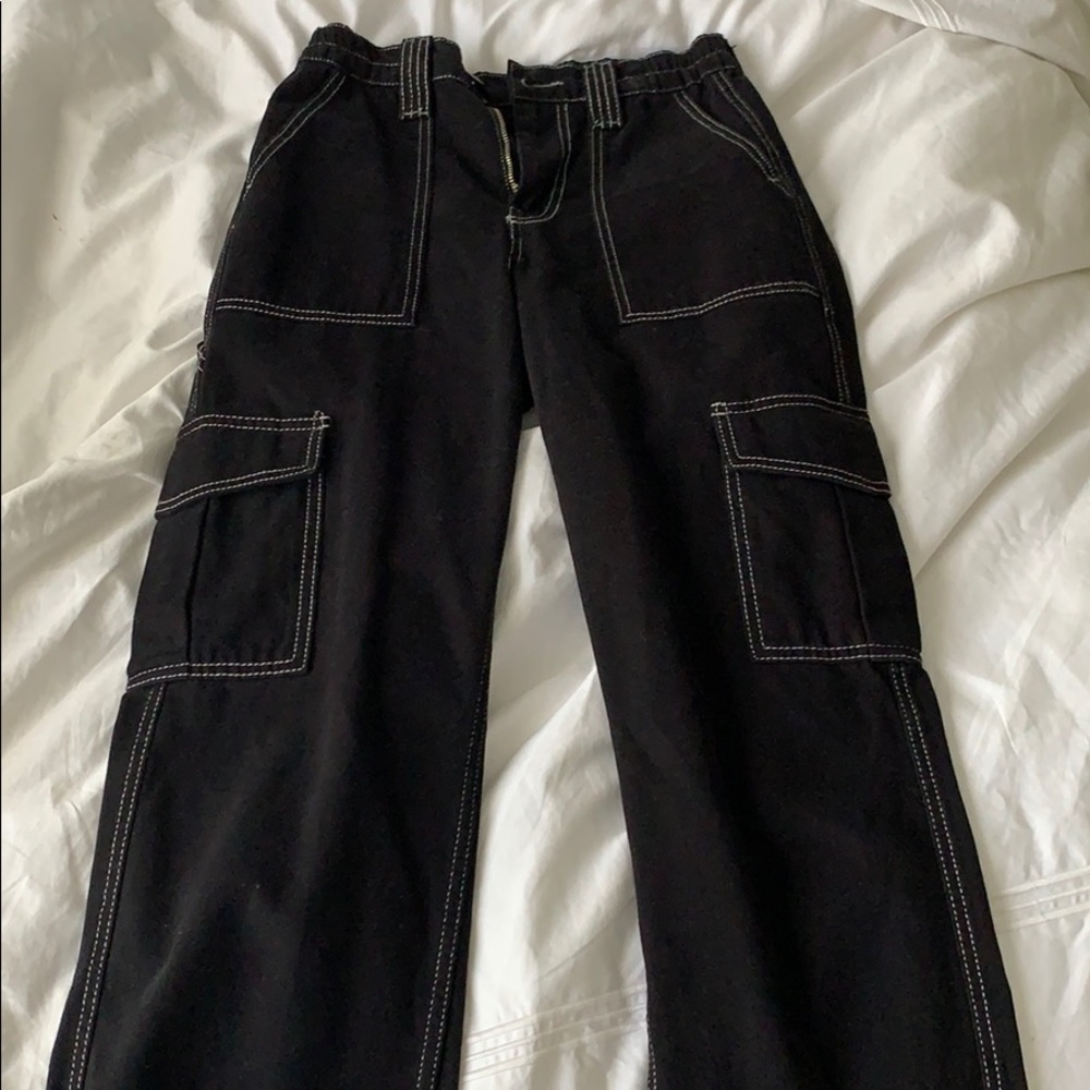 Black Cargo pants